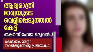 ആദ്യരാത്രി ഭാര്യയുടെ വെളിപ്പെടുത്തൽ കേട്ട് തകർന്ന് പോയ ഒരുവൻ. മനസ്സ് നിറയ്ക്കുന്നൊരു പ്രണയകഥ