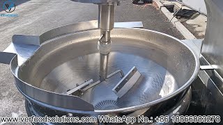 VER Electric Heating Automatic Planetary Cooking Mixer Machine Test for Bengalese Customer