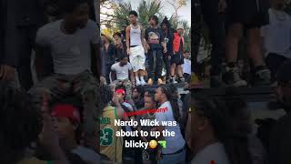 Nardo Wick about to up the blicky 😳🔫                                #nardowick #duvalcounty #fyp