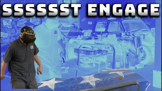 Independence Chevelle - Spray Painting Fauxtina & Patching Rusty Fenders