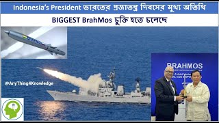 India and Indonesia শীঘ্রই to Announce The Brahmos Deal #foreignrelationsbengali #defencenewsbangla