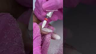 Removal acrylic extensions #shortsfeed #nails #viralvideo #youtubeshorts #satisfying #removenails