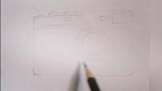 How to draw a camera | pencil drawing | sketch | pencil sketch