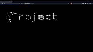 Dynamic Particle Text Animation with JavaScript