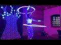 hippie light show ilusias uv light u0026 fire show