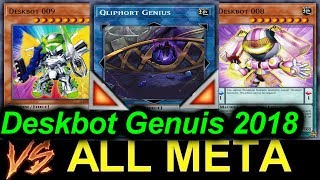 【YGOPRO】 Deskbot Genius VS...META!! HAND LOOP, LOCKDOWN, 16K ATK!!