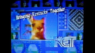 RARE fragment, KET public television station ID, Channel 68 WKMJ, UHF, Louisville, Ky, Feb. 24, 1990