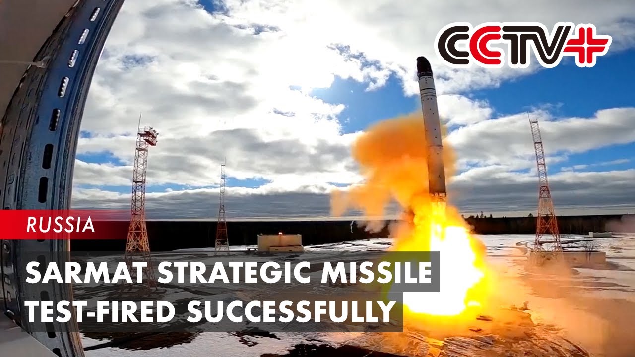 Russia Successfully Test-fires Sarmat Strategic Missile - YouTube