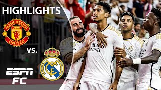 Real Madrid vs. Manchester United | Full Game Highlights | ESPN FC