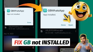 GB WhatsApp app not installed problem | GB WhatsApp install nahi ho raha hai to Kya karen 2024