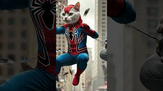 Super Cat Spider Man Fighting: Against the Ultimate Enemy #shorts #spidercat #funny #fyp