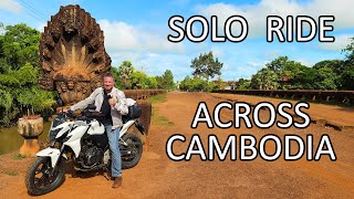 2,000 Kilometer Solo Motorbike Trip Across Cambodia