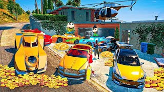 FRANKLIN TOUCH ANYTHING BECOME GOLD🧈 || EVERYTHING IS FREE💰 IN GTA 5