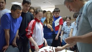 Zelenograd 2014. Chess Deaf Russia Ch. (Boys \u0026 Girls). Chess combinations