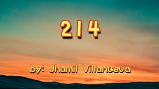 214-Rivermaya | Cover by: Jhamil Villanueva (Lyrics Video)