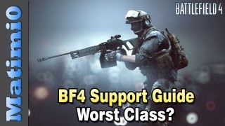 BF4 Support Class LMG Guide - Worst Guns? (Battlefield 4 Beta Gameplay/Commentary)