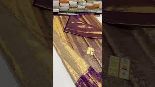 Pure handloom  tissue silk sarees 14000/-Free shipping in India Silk mark certified