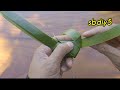 วิธีสานนกจากใบมะพร้าว how to make coconut leaf birds