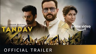 Tandav Official Trailer | Saif Ali Khan | Dimple Kapadia | Sunil Grover | Amazon Prime | Jan 15