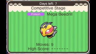 Pokemon Shuffle: Mega Beedrill Competition!!!