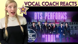Vocal Coach/Musician Reacts: BTS 'IDOL' Live on Jimmy Fallon!