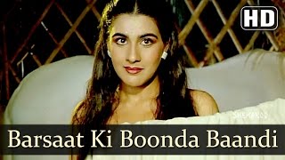 Barsaat Ki Boonda Baandi - Shukriya Song - Rajeev Kapoor -Amrita Singh -Anuradha Paudwal -Filmigaane