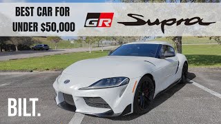 WHY THE SUPRA IS THE BEST SPORTS CAR UNDER $50,000 // REVIEW - 2020 TOYOTA GR SU