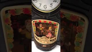 Vintage Mastercraft Clock With Swinging Children