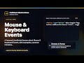 Mouse & Keyboard Events Explained | FullStack Masterclass JavaScript Course