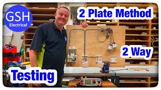 2 Plate Method Testing 2 Way Switching for Continuity of CPC Polarity and Insulation Resistance