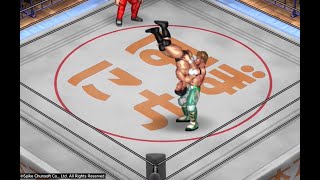 FIRE PRO WRESTLING WORLD ウィル・オスプレイ vs ジャンボ鶴田(H1トーナメント 決勝戦）/PS4版