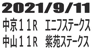 【競馬】２０２１年９月１１日　中京１１R　エニフステークス　中山１１R　紫苑ステークスの予想と買い目