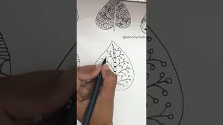 Part-7How to draw a Trees for beginnersrn #drawing #asytreedrawing #shorts #art #creative