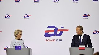 Poland will not implement Migration Pact, Donald Tusk tells Ursula von der Leyen