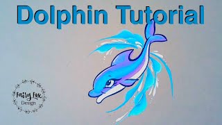 Dolphin Face Paint Tutorial