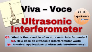 Ultrasonic Interferometer | Velocity of ultrasonic wave | Viva-voce