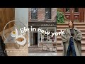 nyc birthday vlog | aesthetic cafes, shopping in west village & fall nails