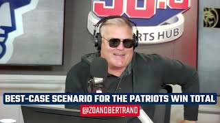 Best-case scenario for the Patriots win total in 2024?