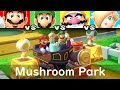 Mario Party 10 Mushroom Park Mario vs Luigi vs Wario vs Rosalina