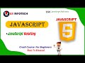 JavaScript Hoisting Explained: Understand Variables and Functions | JavaScript Crash course