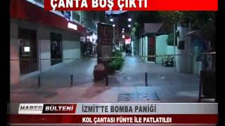 KOCAELİ TV - İZMİT'TE BOMBA PANİĞİ