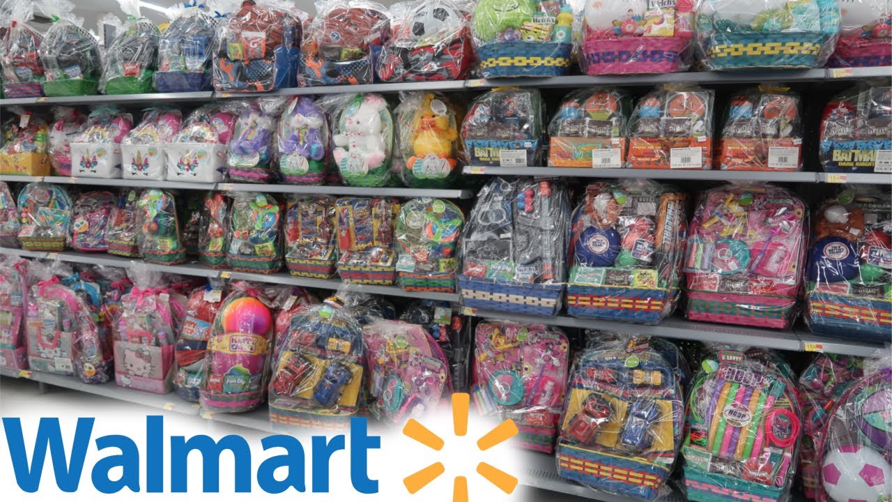 Walmart Affordable Easter Baskets Youtube