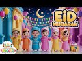🎶 Eid Mubarak Song for Kids | Fun & Joyful Eid Celebration Song 🎉✨Educastle