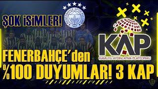 SONDAKİKA İşte Sizlere Fenerbahçe'den 3 KAP Duyumu ve 2 Transfer Detayı! ŞOK OLACAKSINIZ! #Golvar