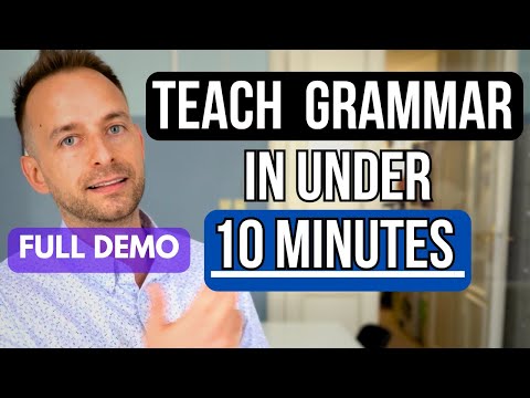 Teach Any English Grammar Point In 10 Minutes Transcript Chat And