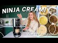 HEALTHY ICE CREAM WITH THE NINJA CREAMI (6 protein ice cream recipes)