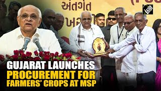 Gujarat CM launches state-wide procurement of groundnut, soybean, urad, and moong at support prices