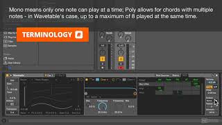 Ableton Live 10 304: Wavetable Explored - 3. A Tour Of Wavetable