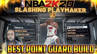 BEST POINT GUARD BUILD in NBA 2K20!! 62 BADGES UPGRADES!!