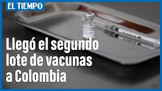 Llegó a Colombia el segundo lote de vacunas con 192.000 dosis del proyecto chino Sinovac